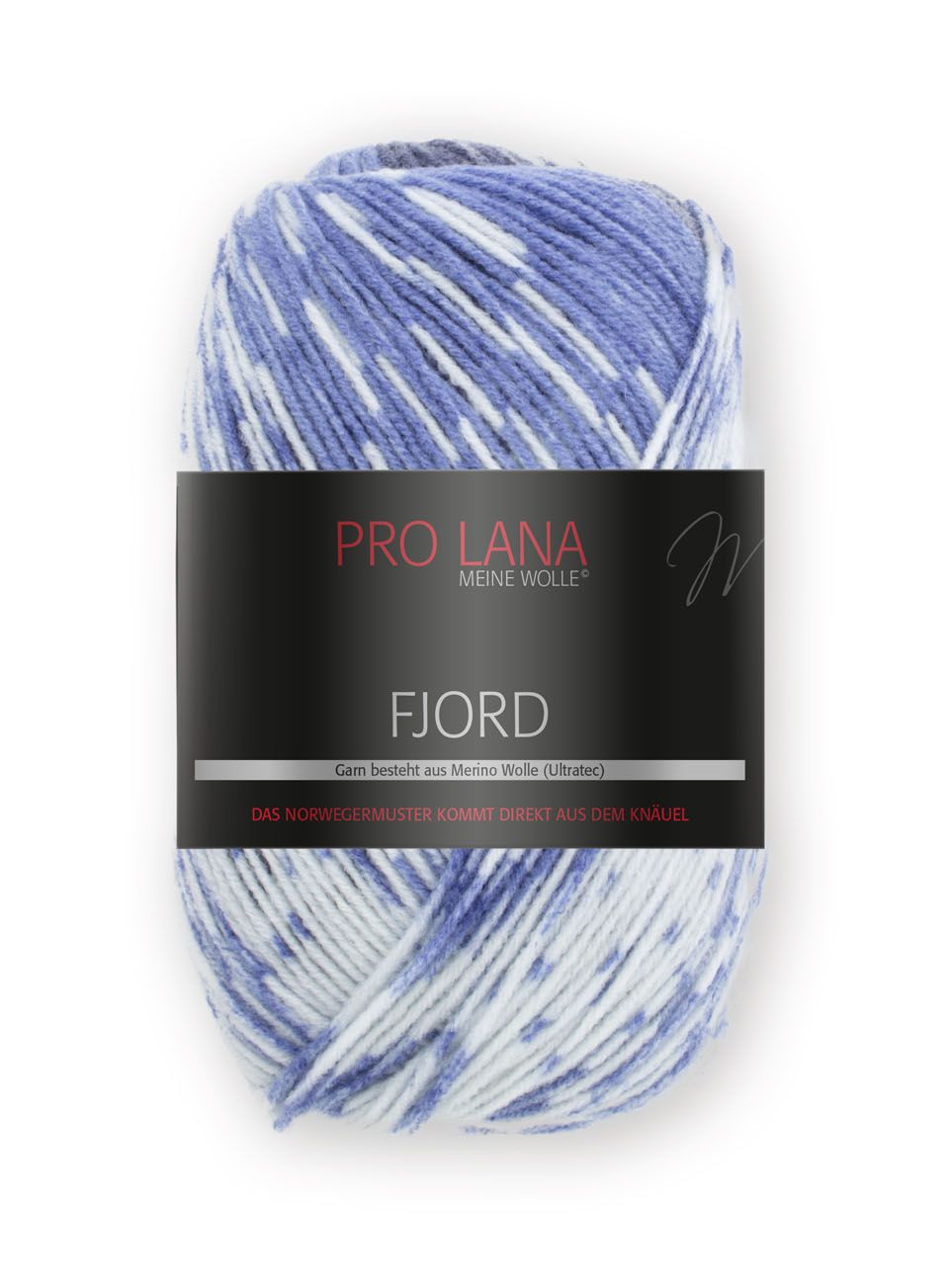 Pro Lana Fjord 100g - Blau / Grau / Weiß 84