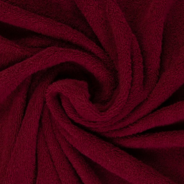 Frottee Frotteestoff "Ibiza" von Swafing Meterware - Burgundy