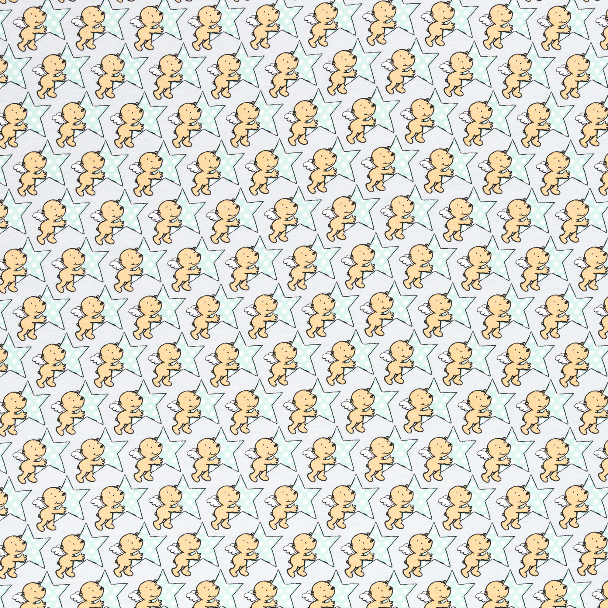 Jersey "Heavenly Friends" by Steinbeck - Engelchen Mint Jersey "Heavenly Friends" by Steinbeck - Engelchen Mint