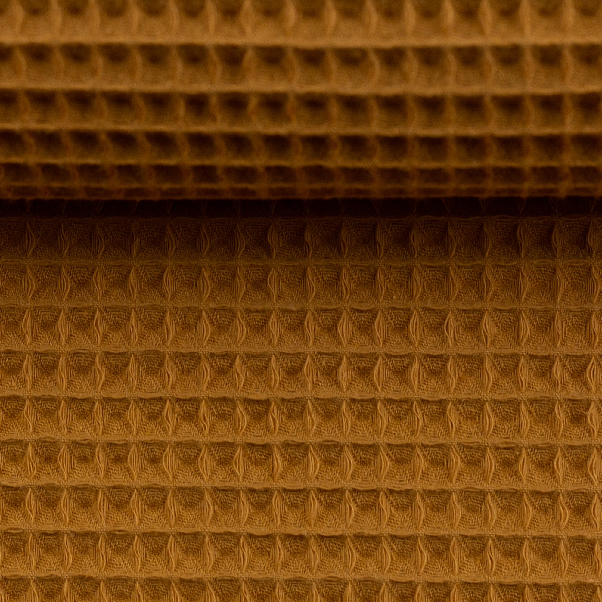 Waffelpique "Nelson" - Ocker 315