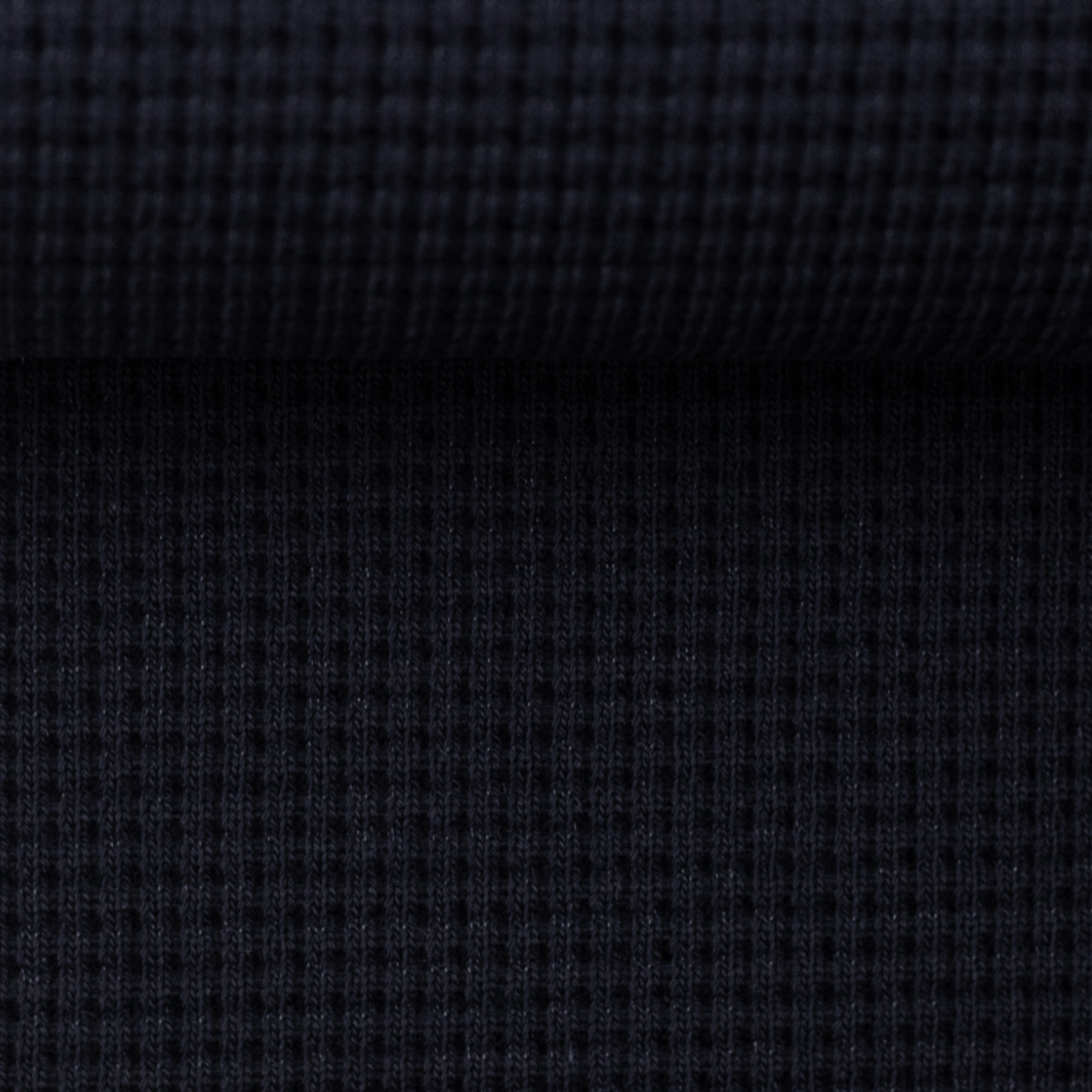 Waffelstrickstoff "Oslo" - Dunkelblau 599