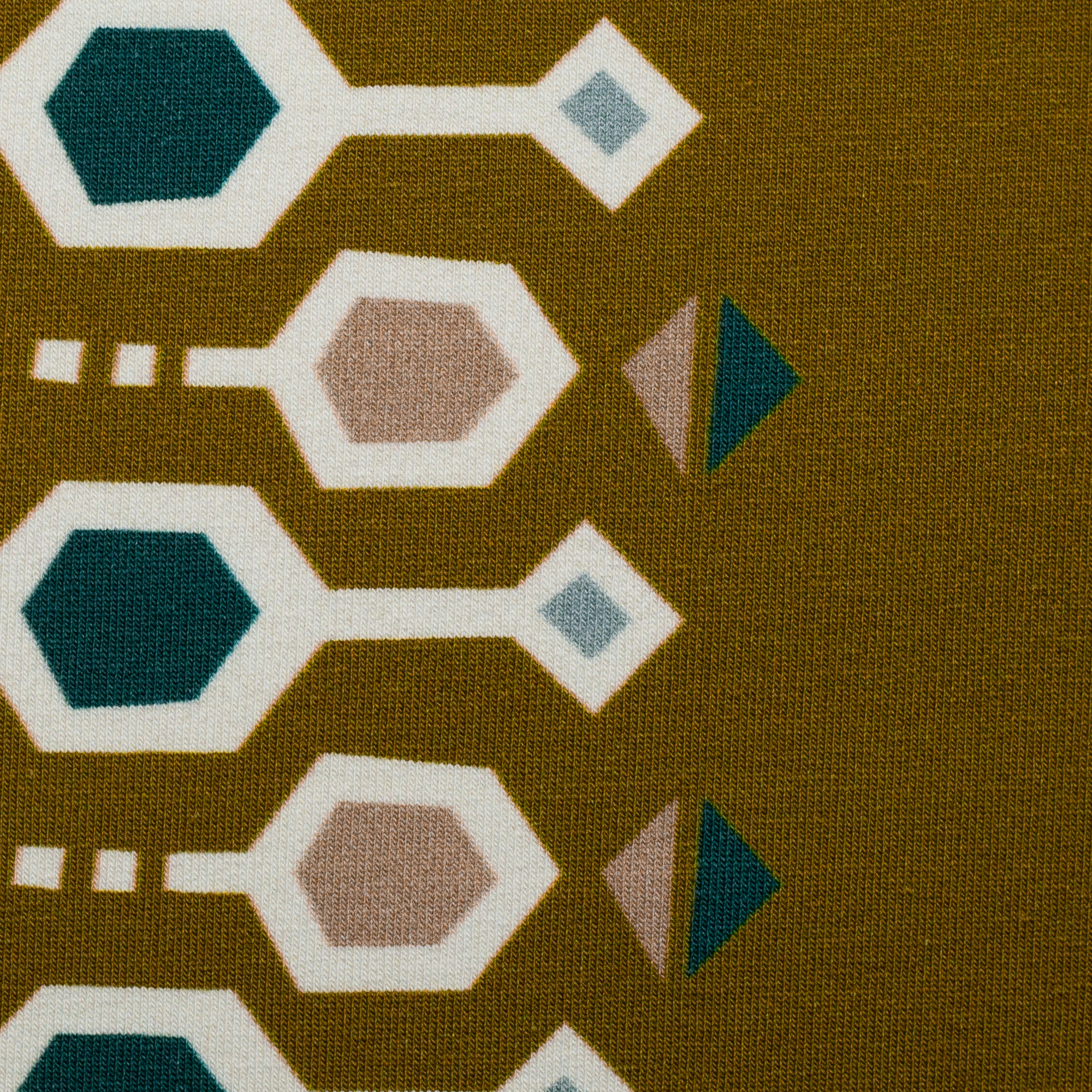 Stoffpanel "Icelandig Sweater" by Käselotti Ocker