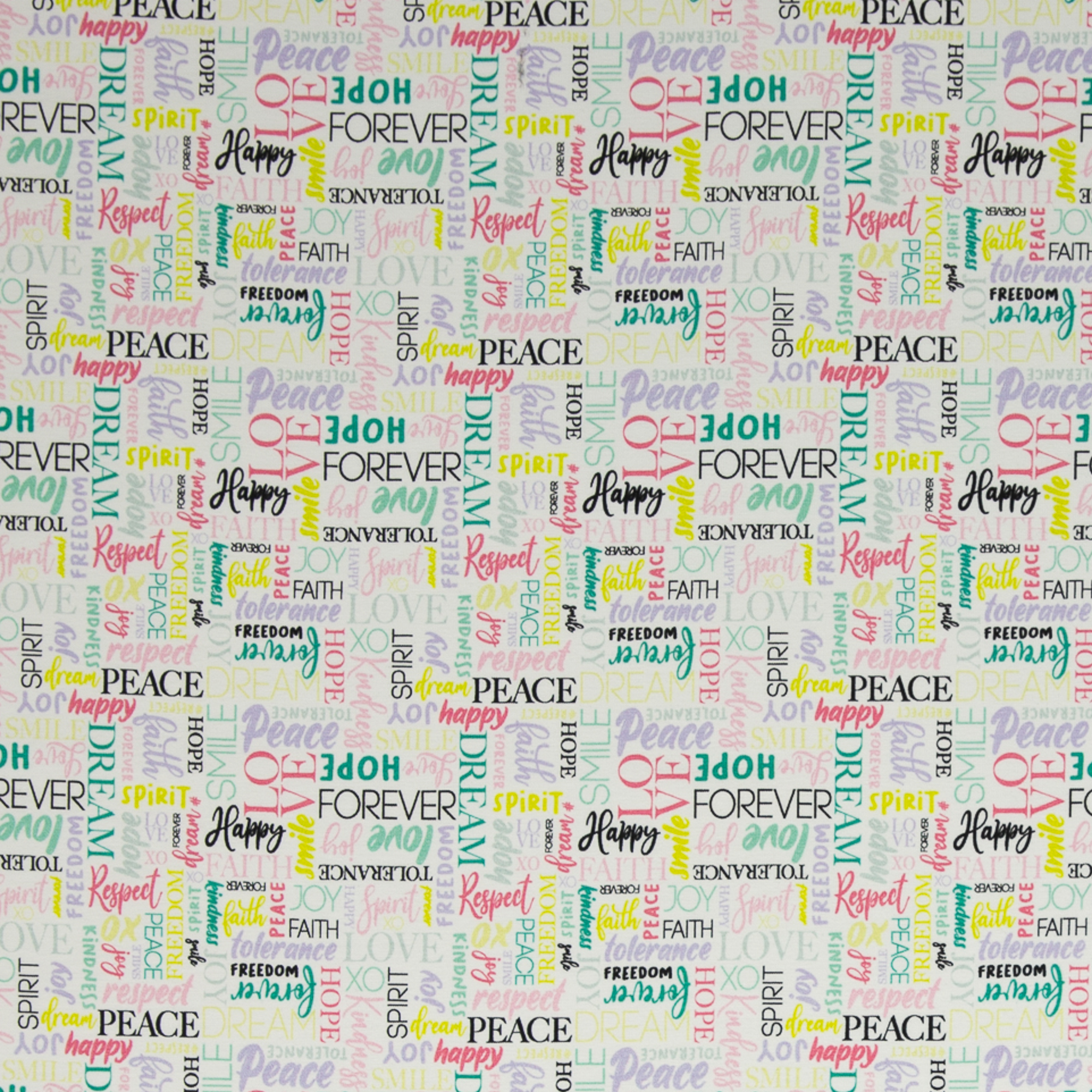 Jersey "Happy Love and Peace" von Swafing & lyckligdesign
