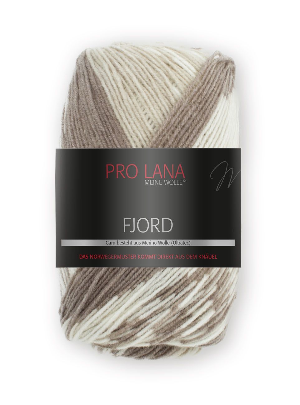 Pro Lana Fjord 100g - beige / braun / weiß 81