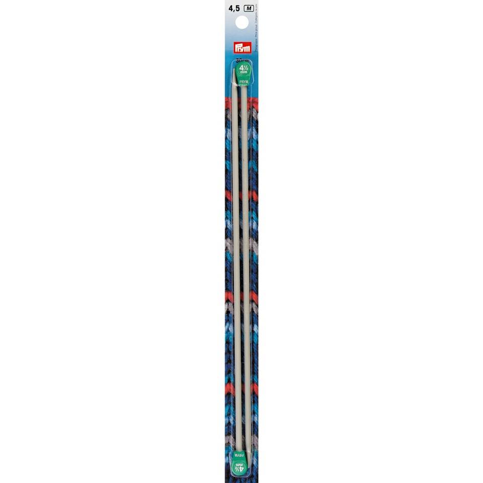 Prym Jackenstricknadeln, Aluminium, 30cm, 4,50mm