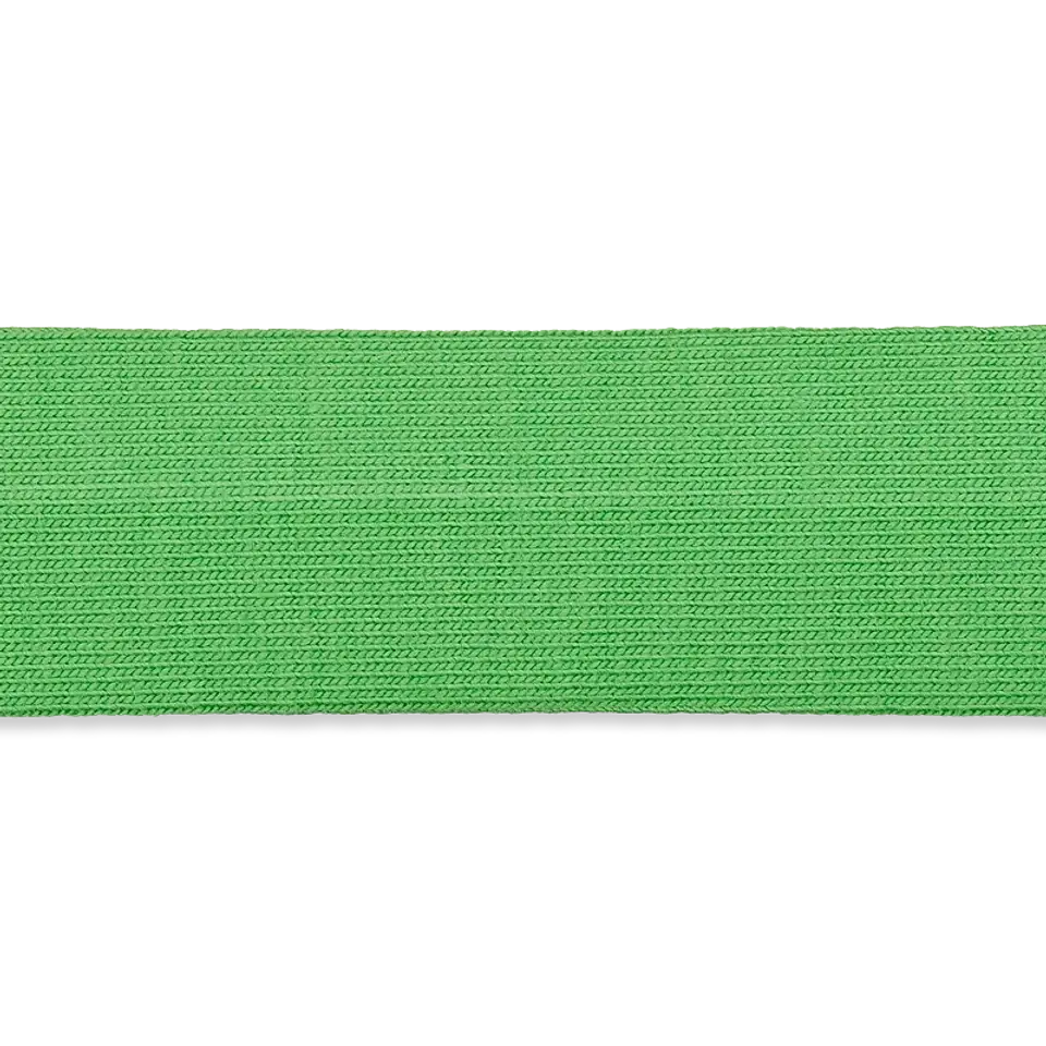 Jerseyband gefalzt 20mm - Grasgrün