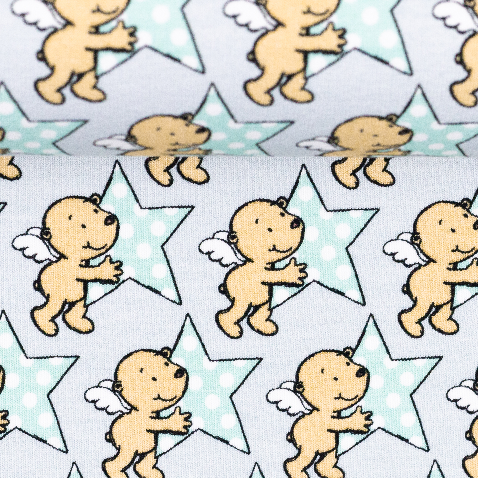 Jersey "Heavenly Friends" by Steinbeck - Engelchen Mint Jersey "Heavenly Friends" by Steinbeck - Engelchen Mint